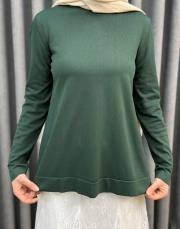 çam yeşili 26k 902 nuss triko bluz 4