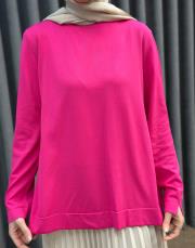 fuşya 26k 902 nuss triko bluz 3