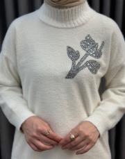 ekru 26k 7001 nuss angora tunik 6