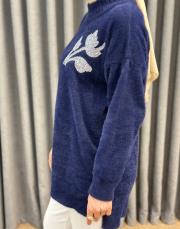 lacivert 26k 7001 nuss angora tunik 5