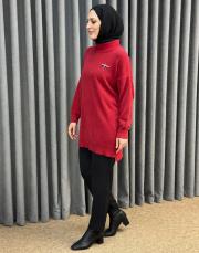 kırmızı 26k 7000 nuss angora kazak 3