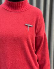 kırmızı 26k 7000 nuss angora kazak 5