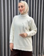 ekru 26k 7004 nuss angora kazak