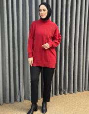 kırmızı 26k 7004 nuss angora kazak 2