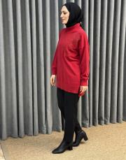 kırmızı 26k 7004 nuss angora kazak 3