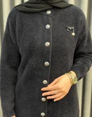 siyah 26k 7005 nuss angora hırka 6