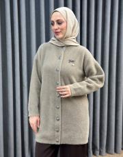 bej 26k 7005 nuss angora hırka