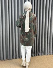 haki 26k 7006 nuss angora hırka 7