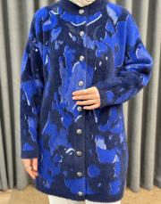 lacivert 26k 7006 nuss angora hırka 6