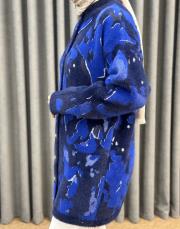 lacivert 26k 7006 nuss angora hırka 7