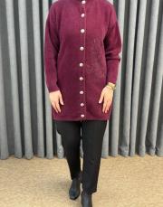 bordo 26k 7007 nuss angora hırka 4