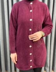 bordo 26k 7007 nuss angora hırka 5