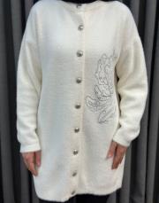 ekru 26k 7007 nuss angora hırka 5