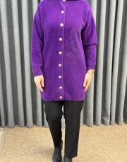 mor 26k 7007 nuss angora hırka 4