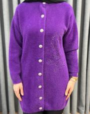 mor 26k 7007 nuss angora hırka 5