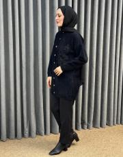 siyah 26k 7007 nuss angora hırka 3