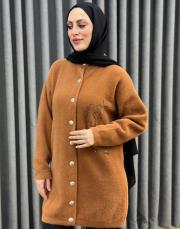 tarcın 26k 7007 nuss angora hırka