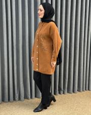 tarcın 26k 7007 nuss angora hırka 3