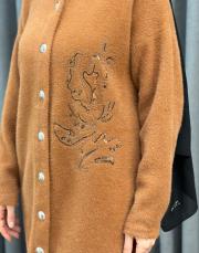 tarcın 26k 7007 nuss angora hırka 5