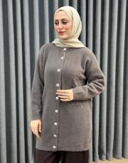 vizon 26k 7007 nuss angora hırka