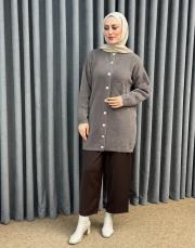 vizon 26k 7007 nuss angora hırka 4