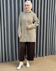 bej 26k 7007 nuss angora hırka 2