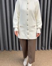 ekru 26k 7008 nuss angora hırka 4