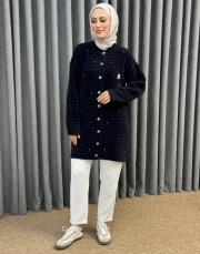 siyah 26 k 7010 nuss angora hırka 2