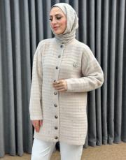 bej 26 k 7010 nuss angora hırka