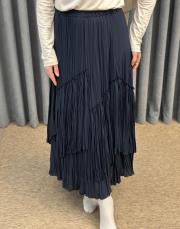 lacivert sz 5475 sentez viola parçalı etek 2