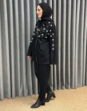 siyah 25kp 5006 missemramiss işlemeli modal takım 2