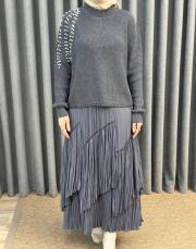 gri 25k 4873 missemramiss taş işlemeli triko kazak 4