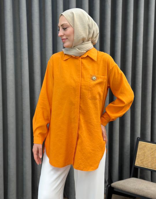 Turuncu 4825 Missemramiss Gomlek