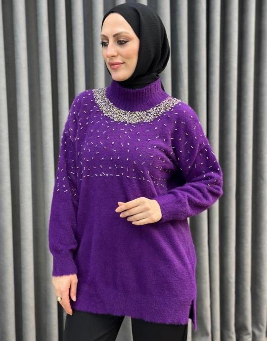 Mor 26K 7003 Nuss Angora Kazak