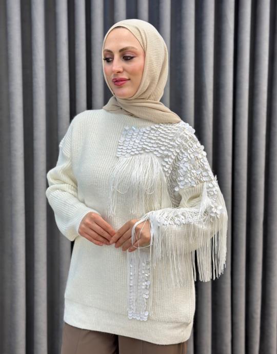 Ekru 25K 5011 Missemramiss Celestia Triko Kazak