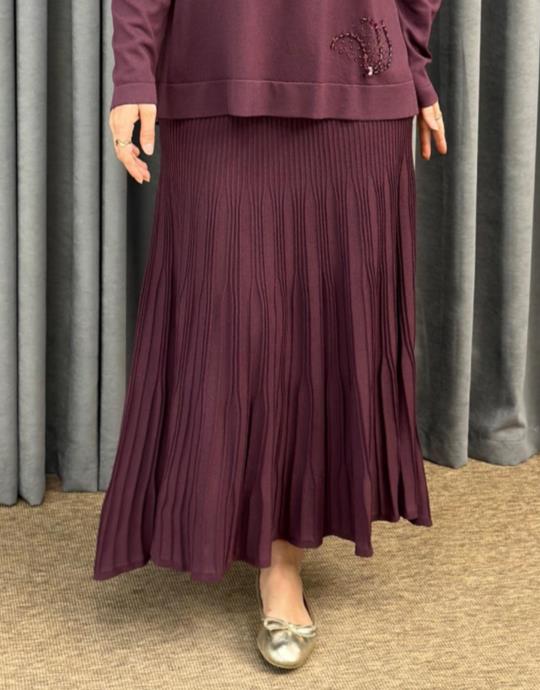 Bordo 13520 Nuss Triko Etek