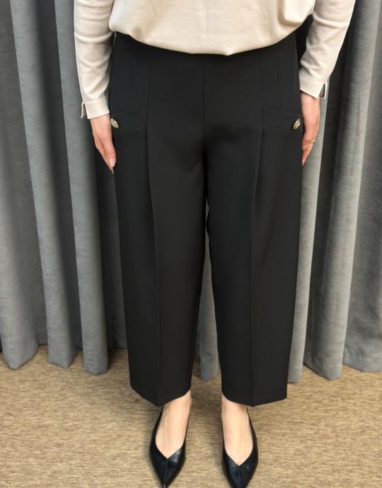 Siyah Sz 5641 Sentez Rosa Pantolon