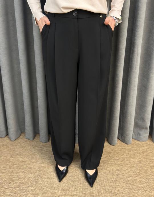 Siyah Sz 5635 Sentez Broom Pantolon