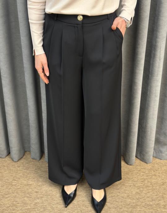 Siyah Sz 5633 Sentez Zirve Pantolon