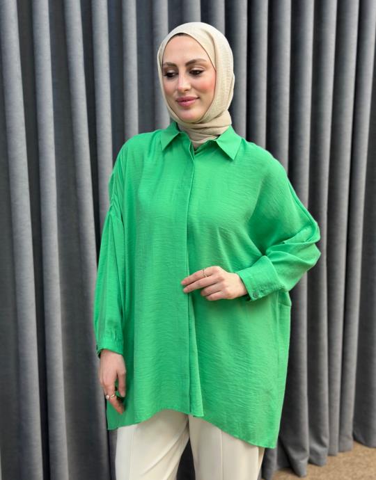 Benetton 26Y 3001 Nuss Tunik