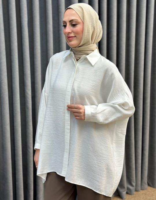 Ekru 26Y 3001 Nuss Tunik