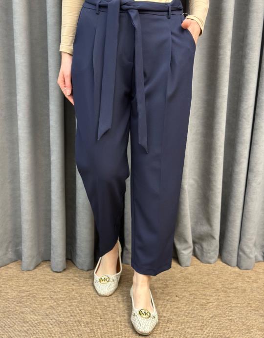 Lacivert 5291 Missemramiss Kusakli Havuc Pantolon